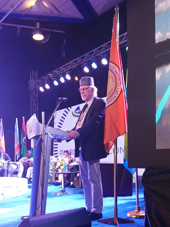 Guy at podium